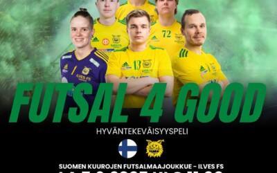 Hyväntekeväisyyspeli Kuurojen futsalmaajoukkueen tukemiseksi